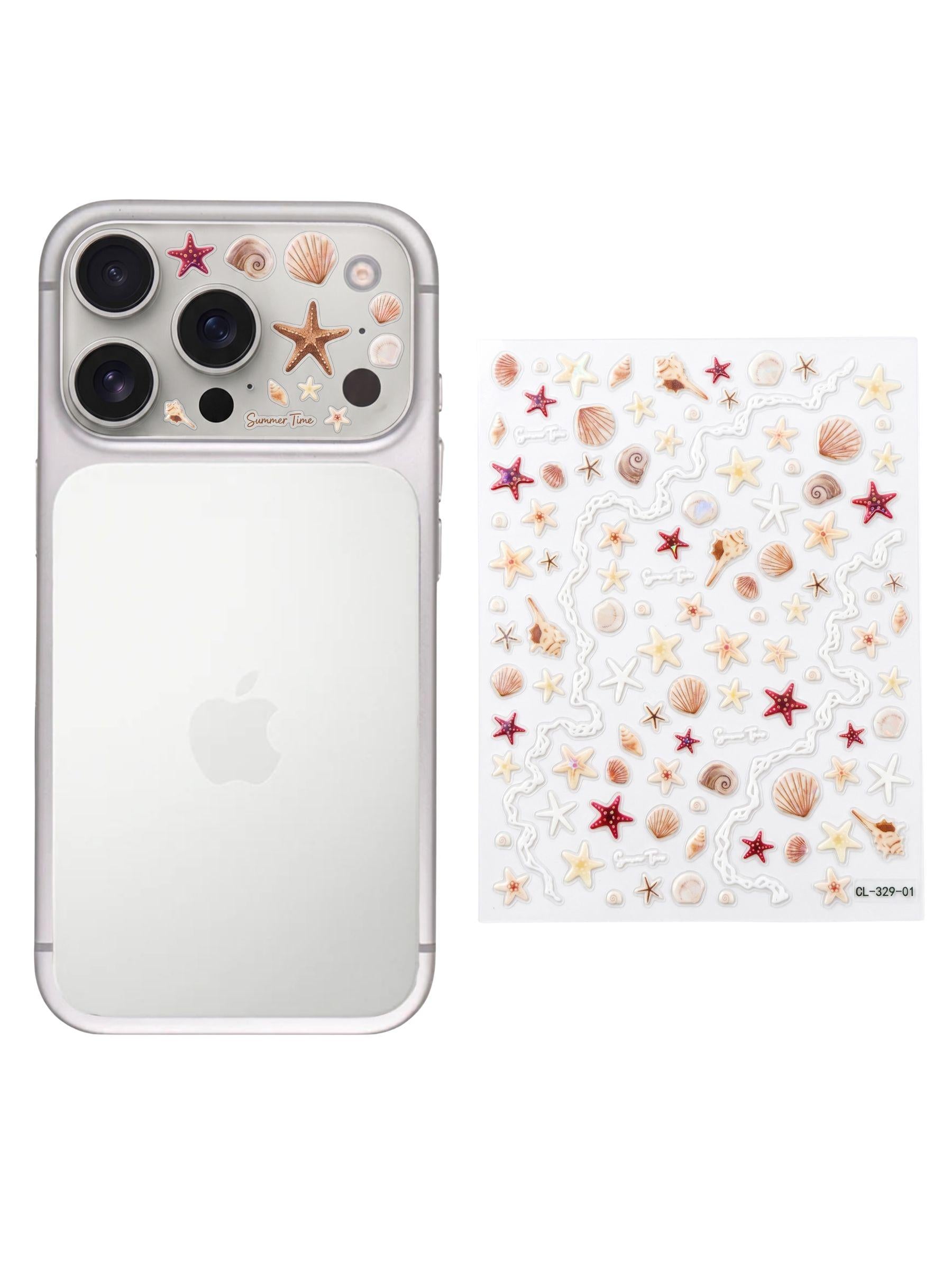 Forever Summer Camera Stickers
