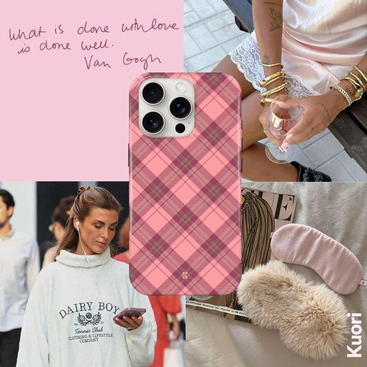 Tartan Blush MagSafe
