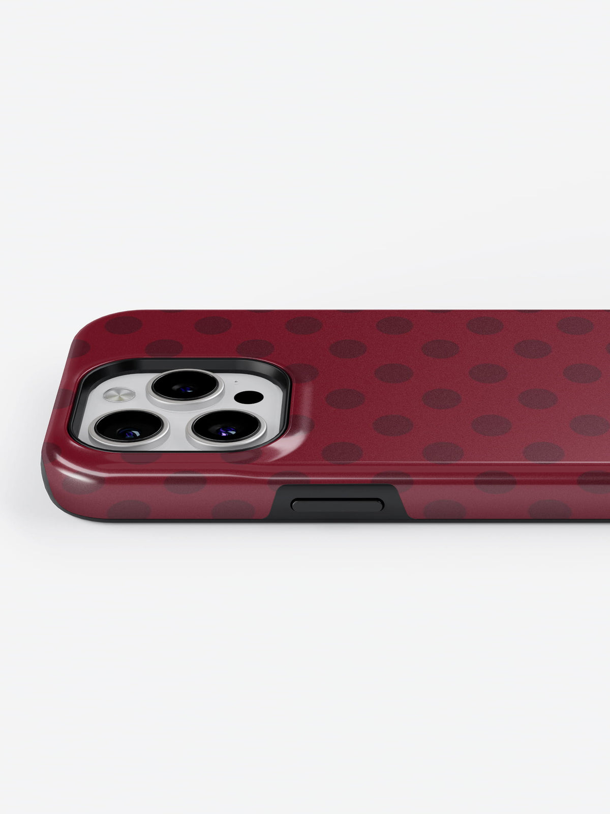 Burgundy Dots