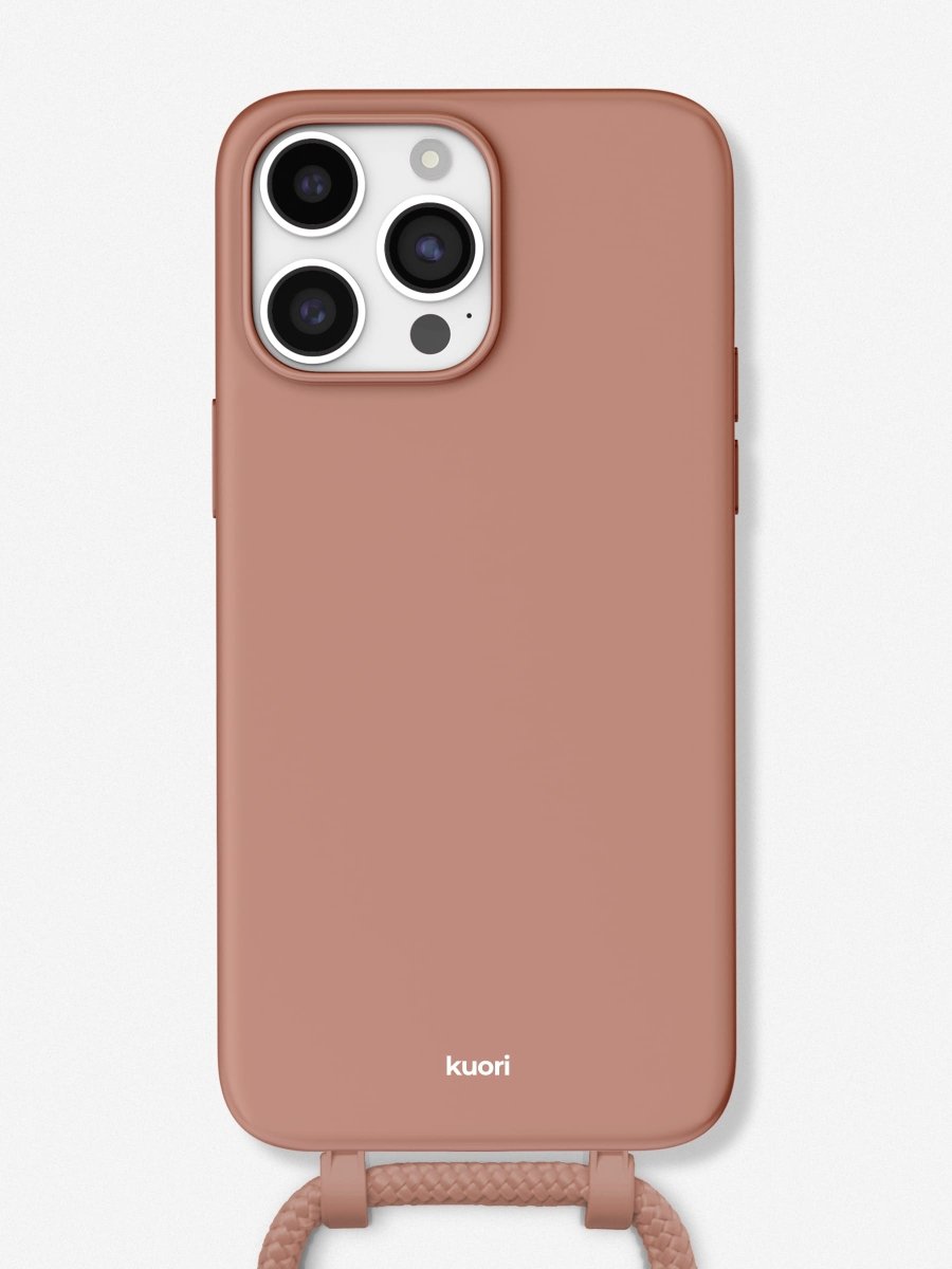 Funda móvil con cuerda para iPhone Brownie