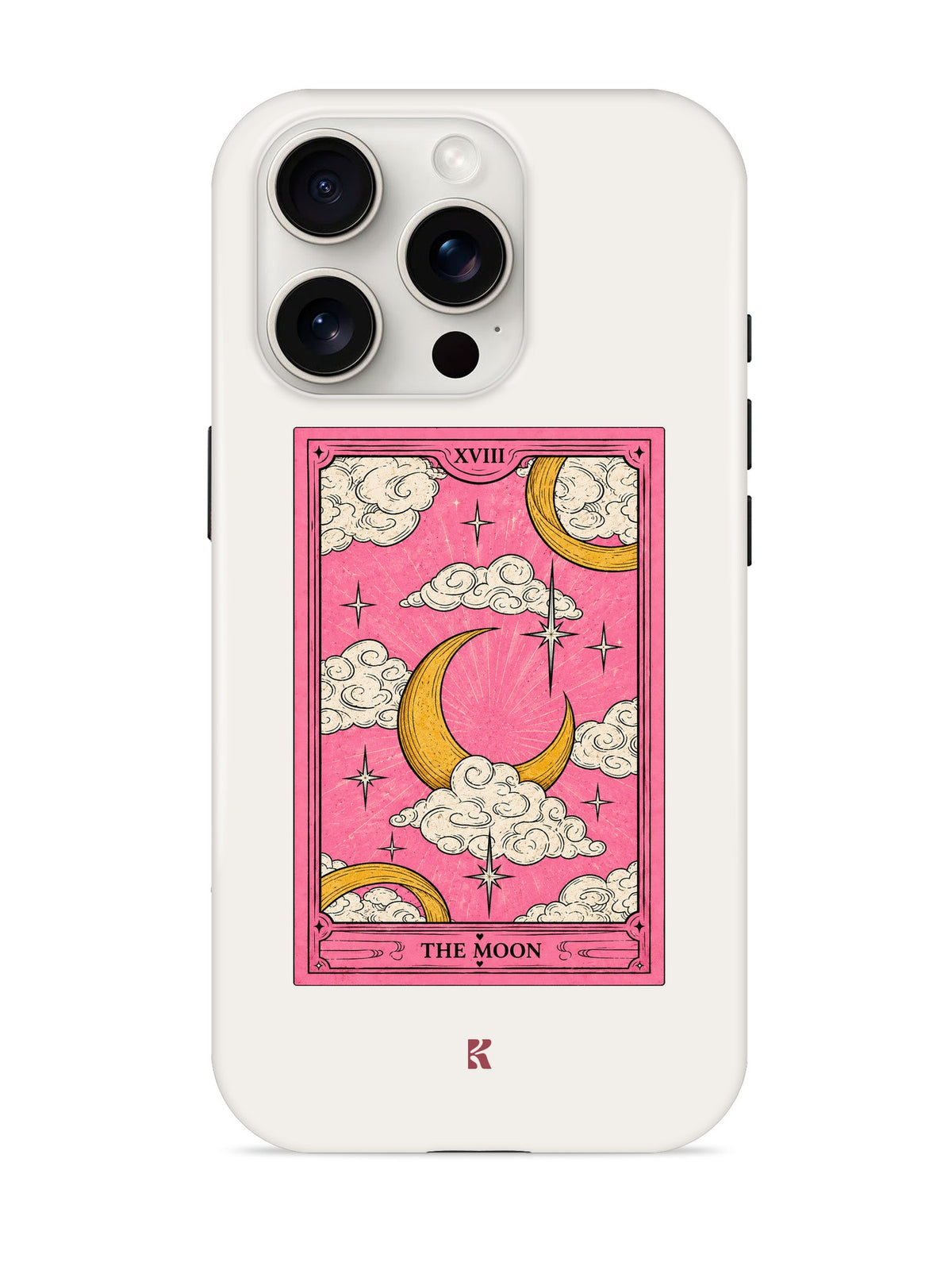 Funda Tarot Girl The Moon para iPhone Pro #cameres_15pm