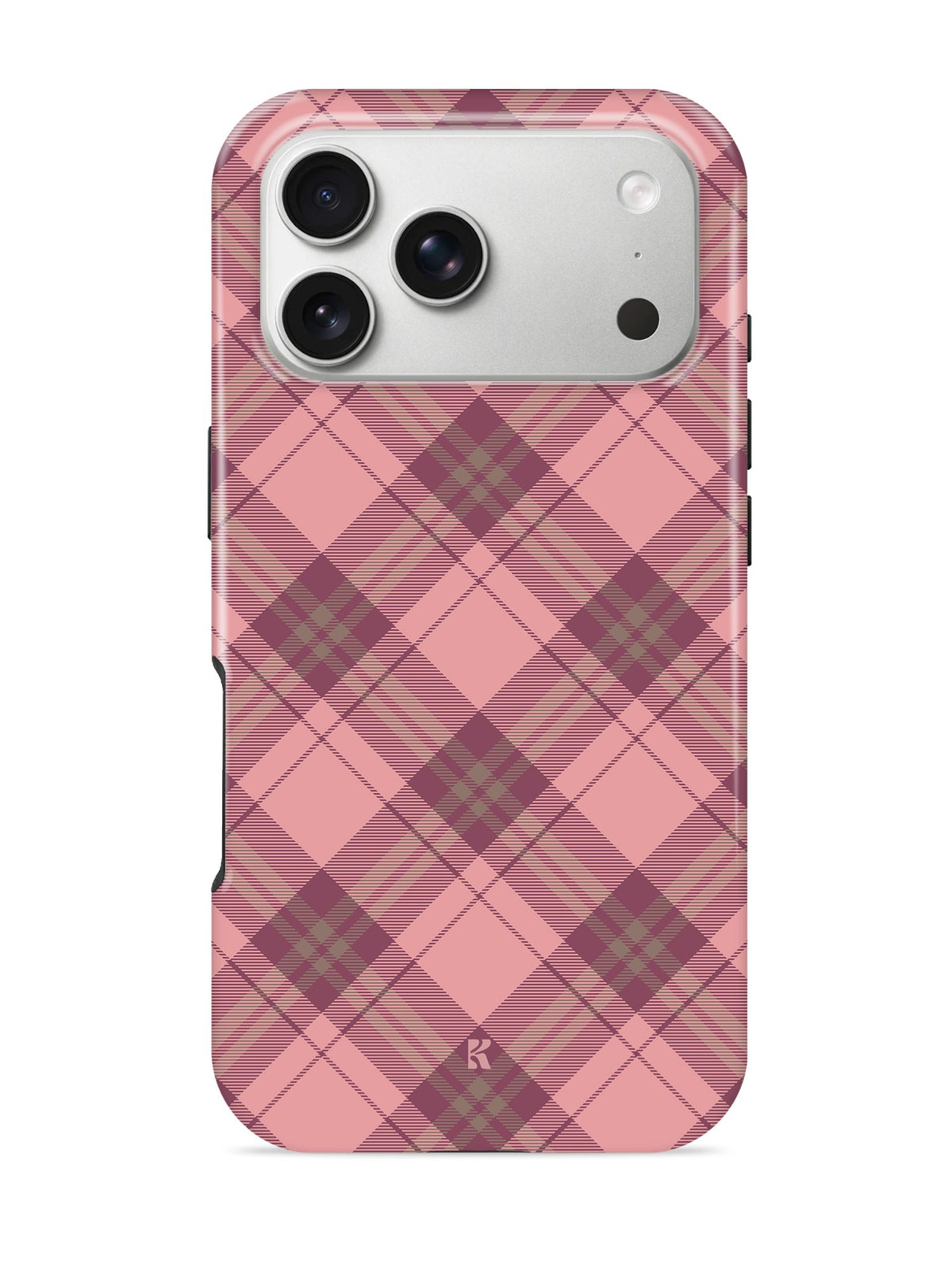 Funda Tartan Blush para iPhone 18 Pro Max