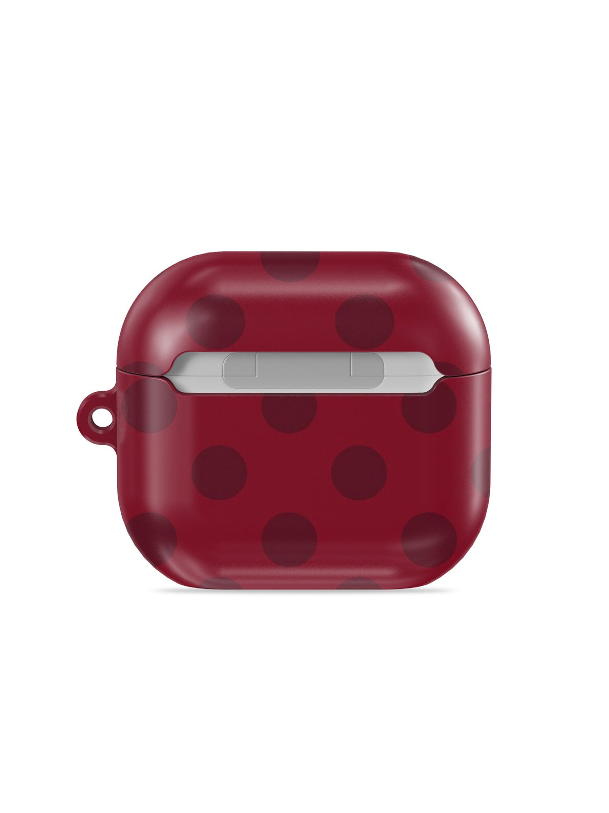 Burgundy Dots - AirPods Case