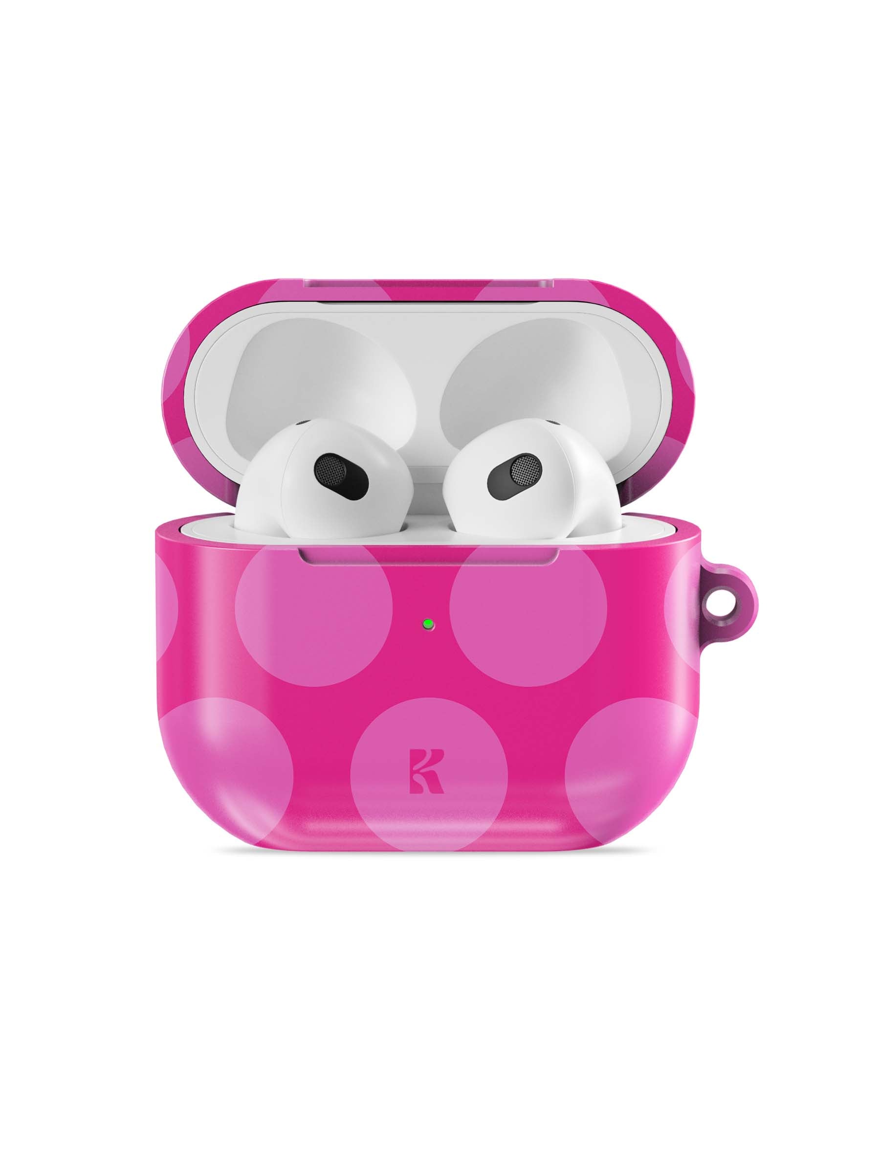 Pink Polka - AirPods Case