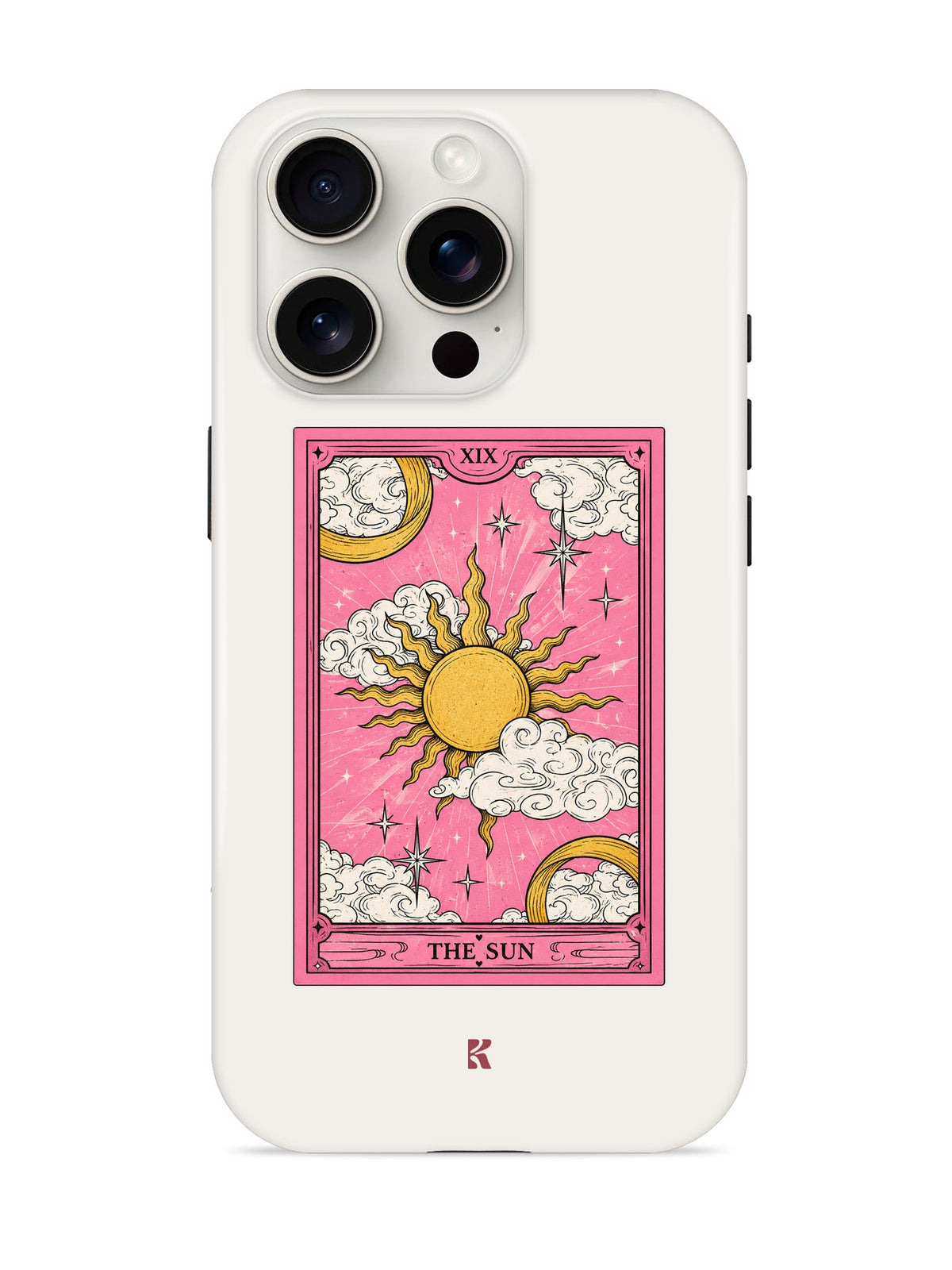 Funda Tarot Girl The Sun para iPhone Pro #cameres_15pm