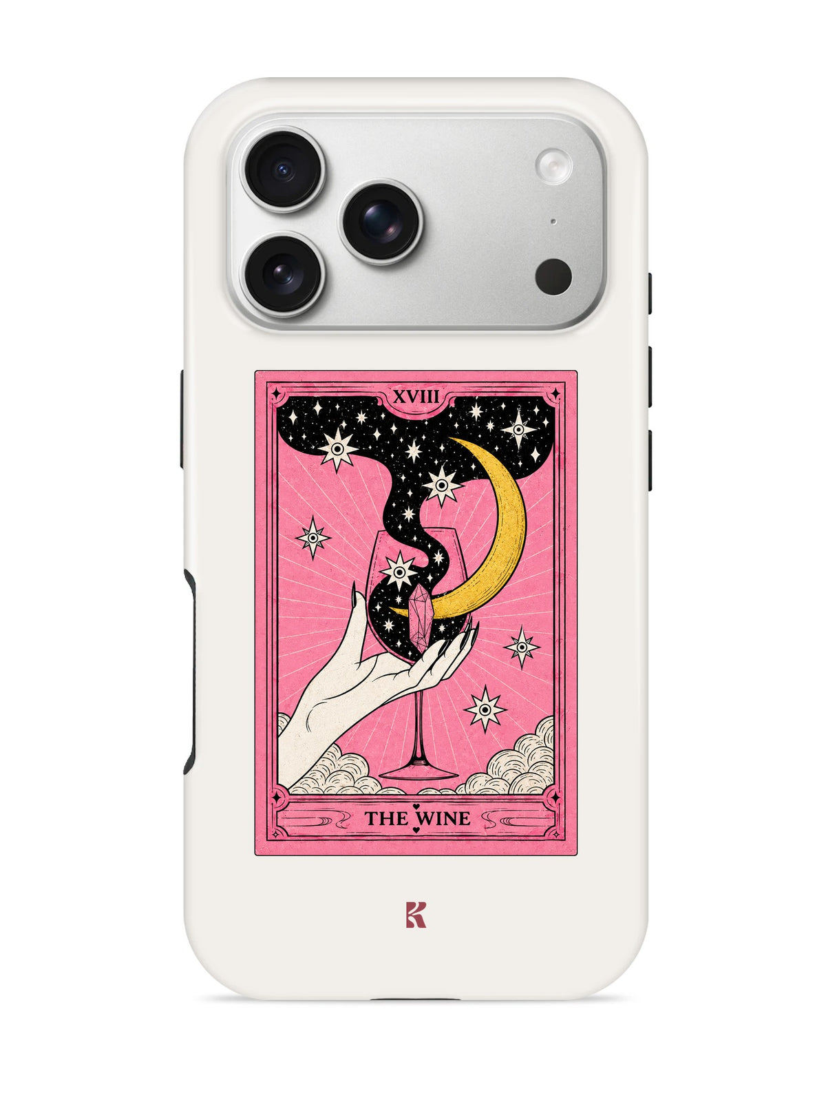 Funda Tarot Girl The Wine para iPhone 17 Pro Max #cameres_17pm