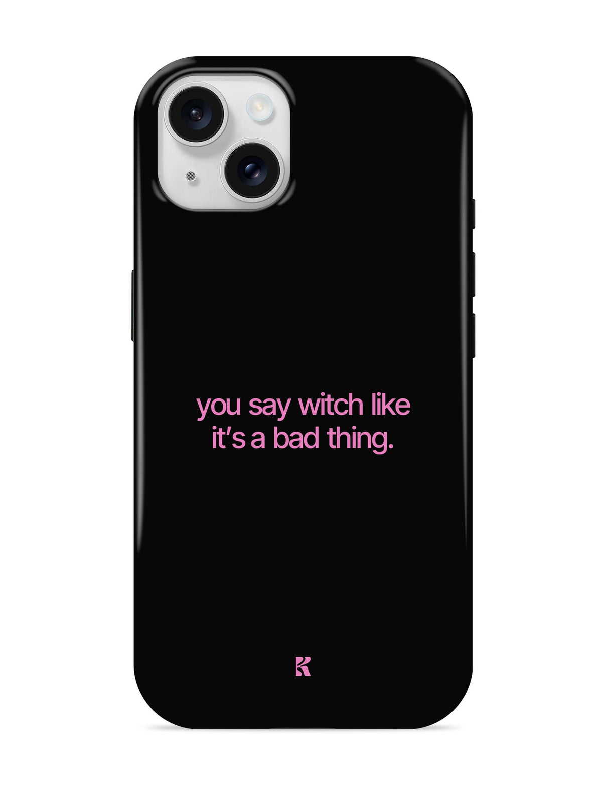 Funda Witchy negra para iPhone 15 #cameres_15