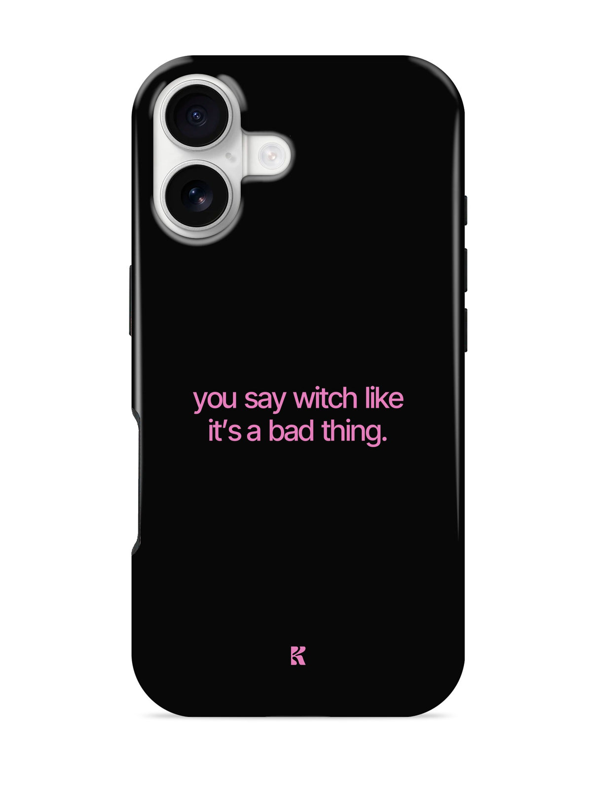Funda Witchy negra para iPhone 16 #cameres_16