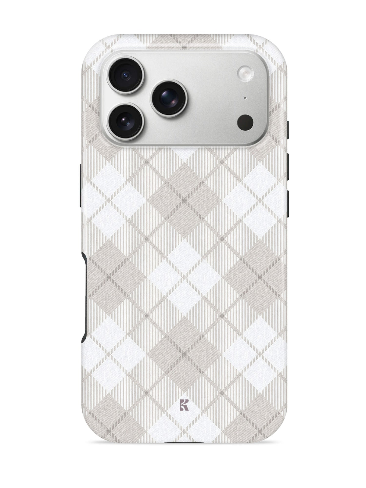 Funda Vanilla Grid para iPhone 18 Pro Max